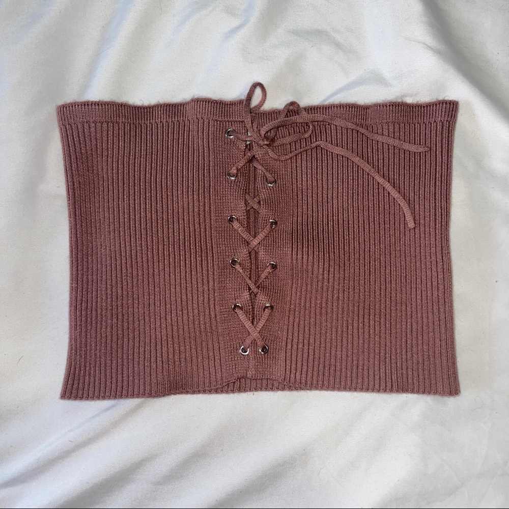 Tube top size L tie up